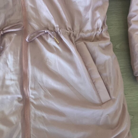 Feltics Korean Y2K Streetwear Reversible teddy bear coat jacket pink M/L - Picture 4 of 12